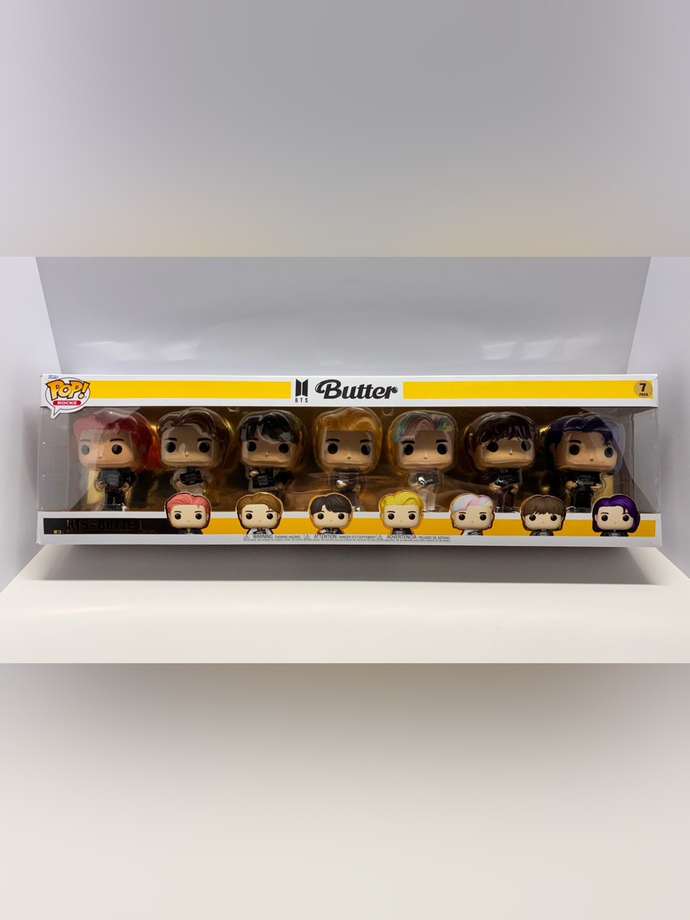 Funko Pop! Rocks: BTS - Butter - 7Pk (Walmart Exclusive)